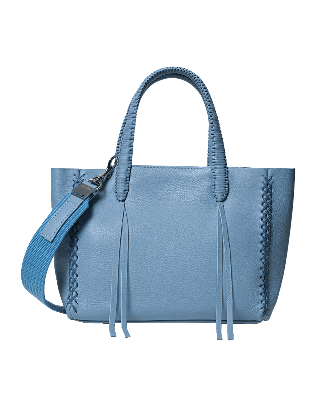 Callista Mini Braided Leather Tote Bag