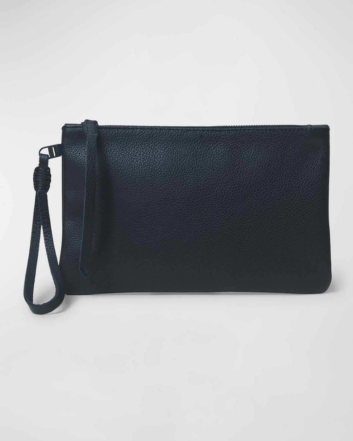 Callista Slim Pochette Leather Wristlet