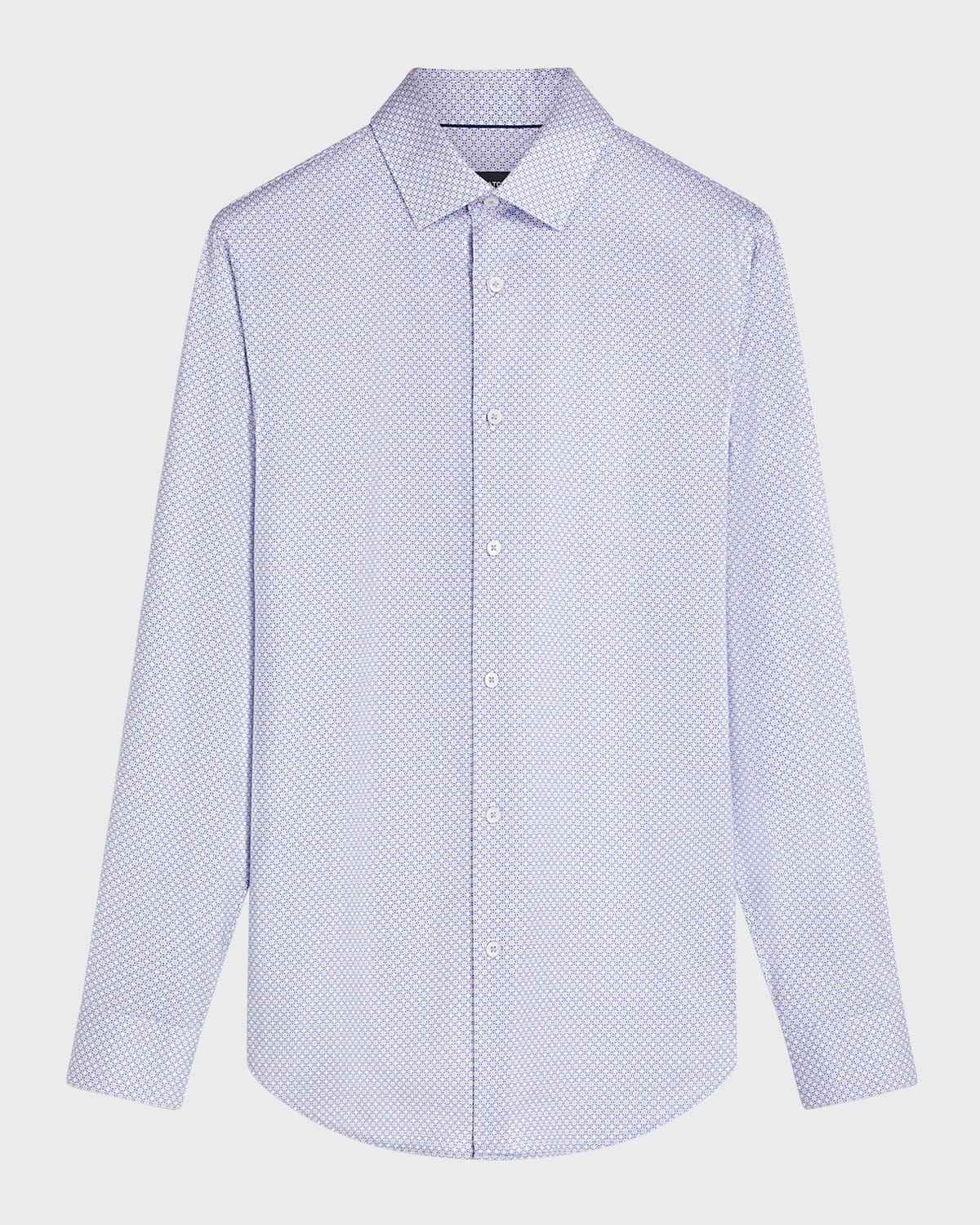 Bugatchi Men's OoohCotton Tech Mandala-Print Sport Shirt