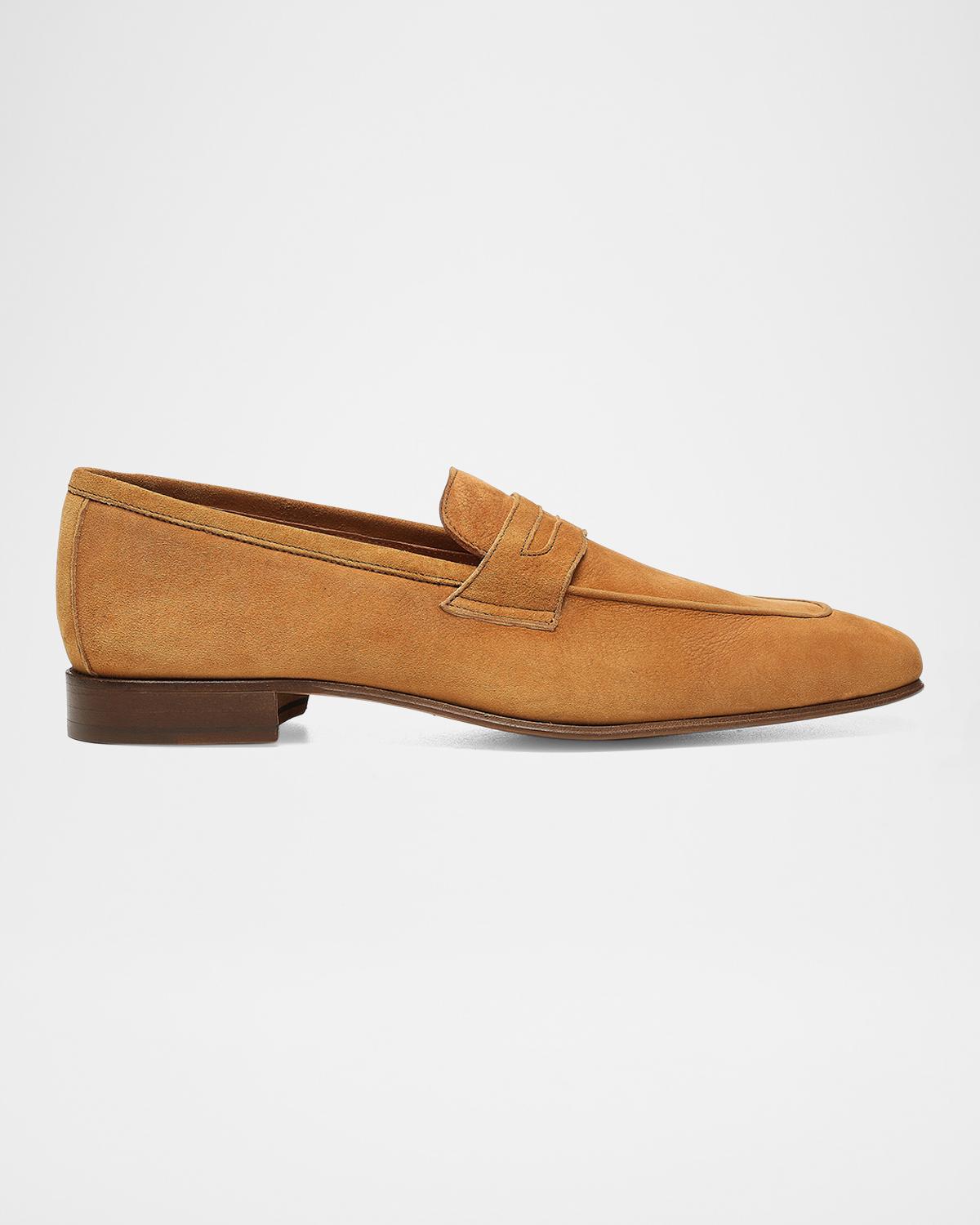 Donald Pliner Men's Jayce Suede Penny Loafers