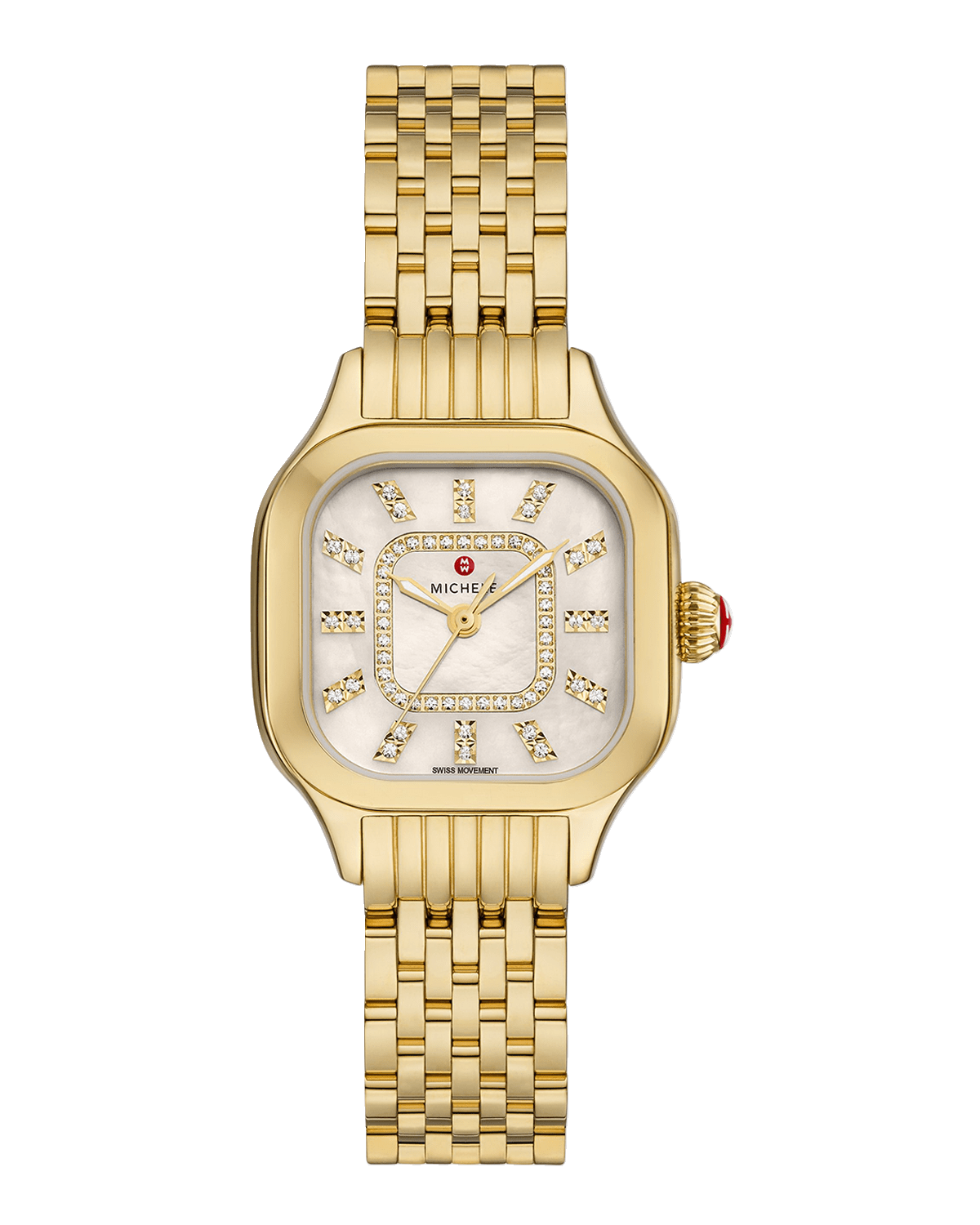 MICHELE 29mm Meggie Diamond Dial and Mother-of-Pearl Watch