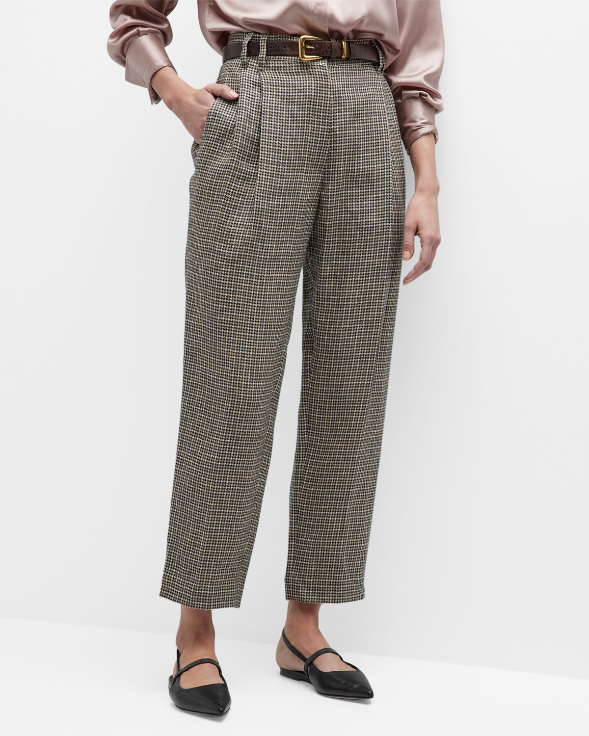 Womens Linen Pants | Neiman Marcus