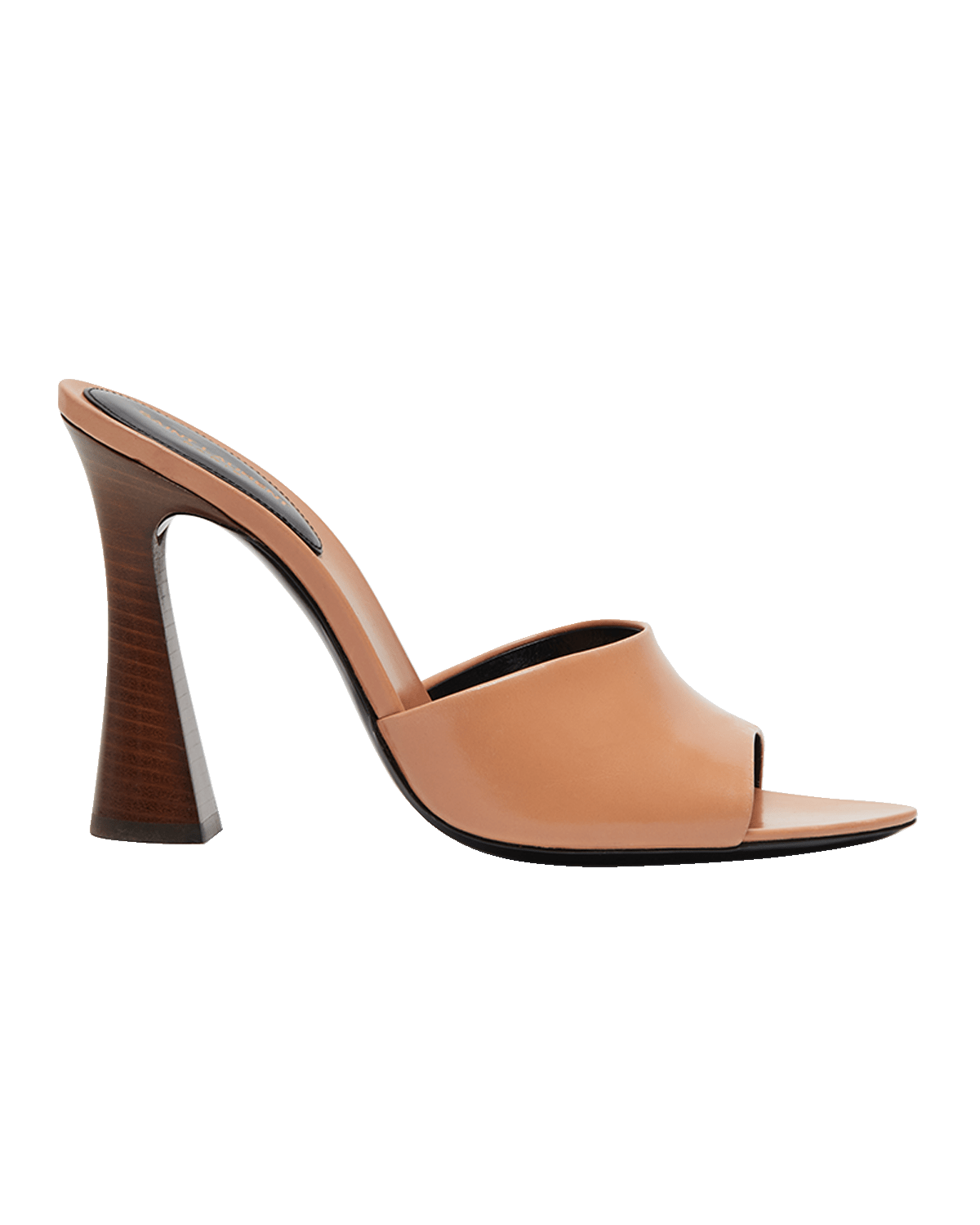 Amina Muaddi Alexa Clear Stiletto Mule Sandals | Neiman Marcus