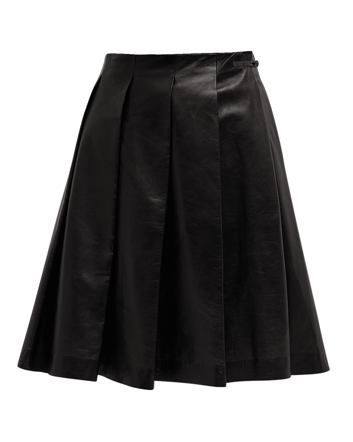 Akris punto Metallic 3D Organza A-Line Midi Skirt | Neiman Marcus