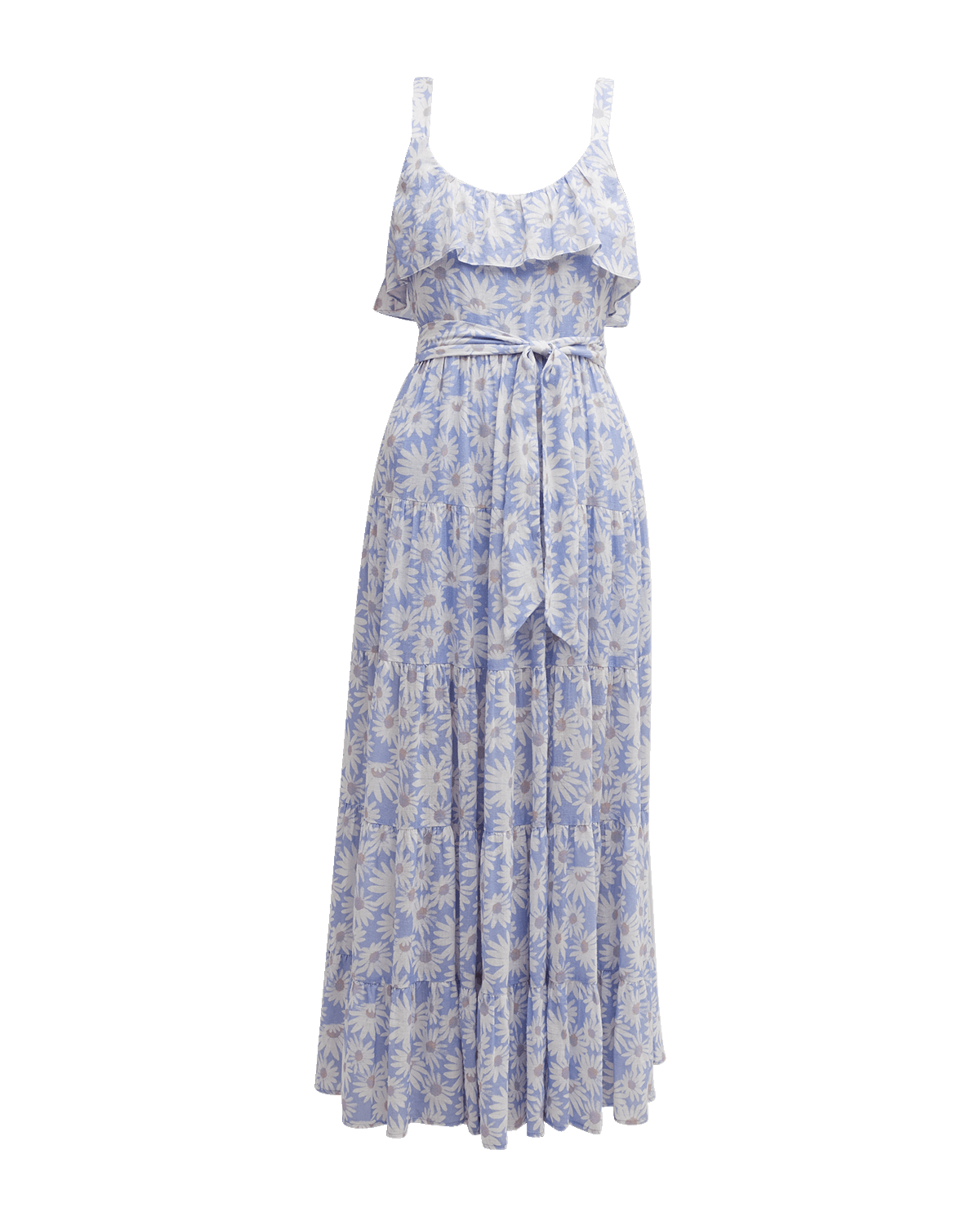 PAIGE Tevin Floral Tiered Maxi Dress