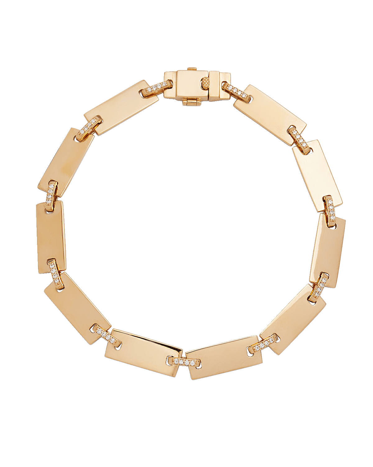 LANA 14K Flawless Tag Link Bracelet