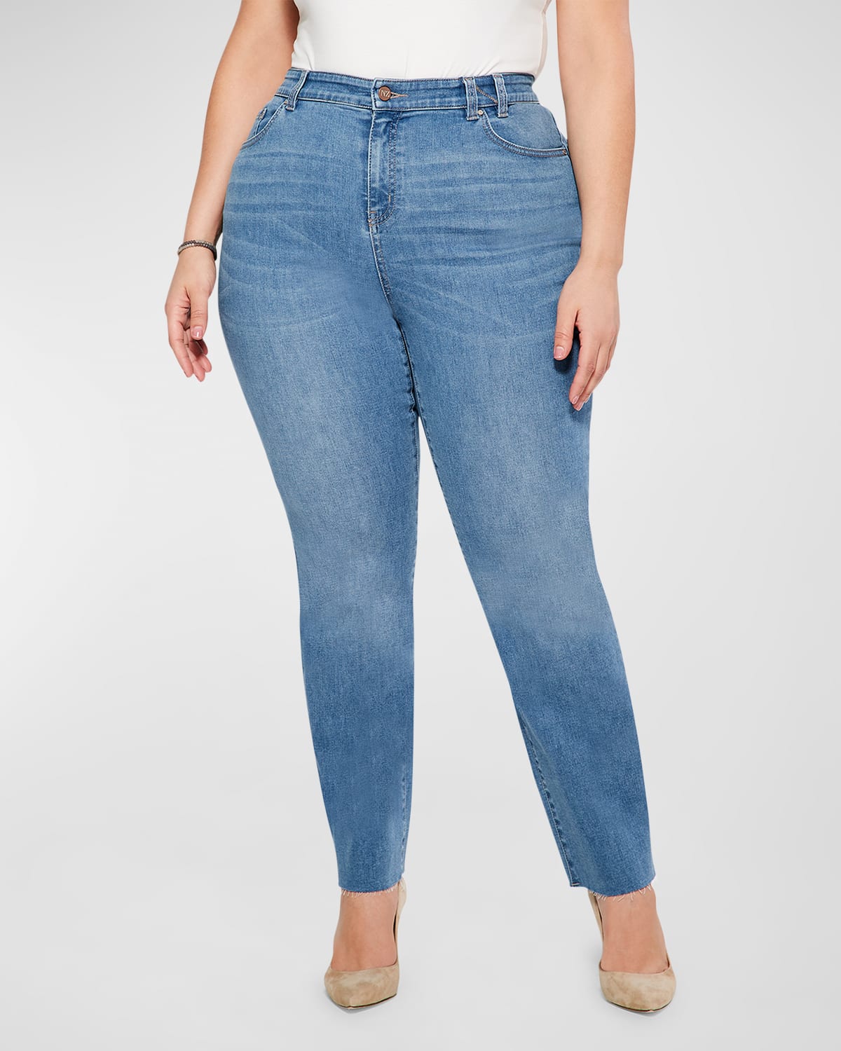 Cotton Rayon Jeans Neiman Marcus