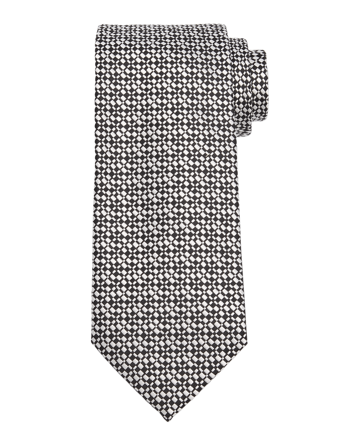 Charvet Men's Textured Bicolor Silk Tie