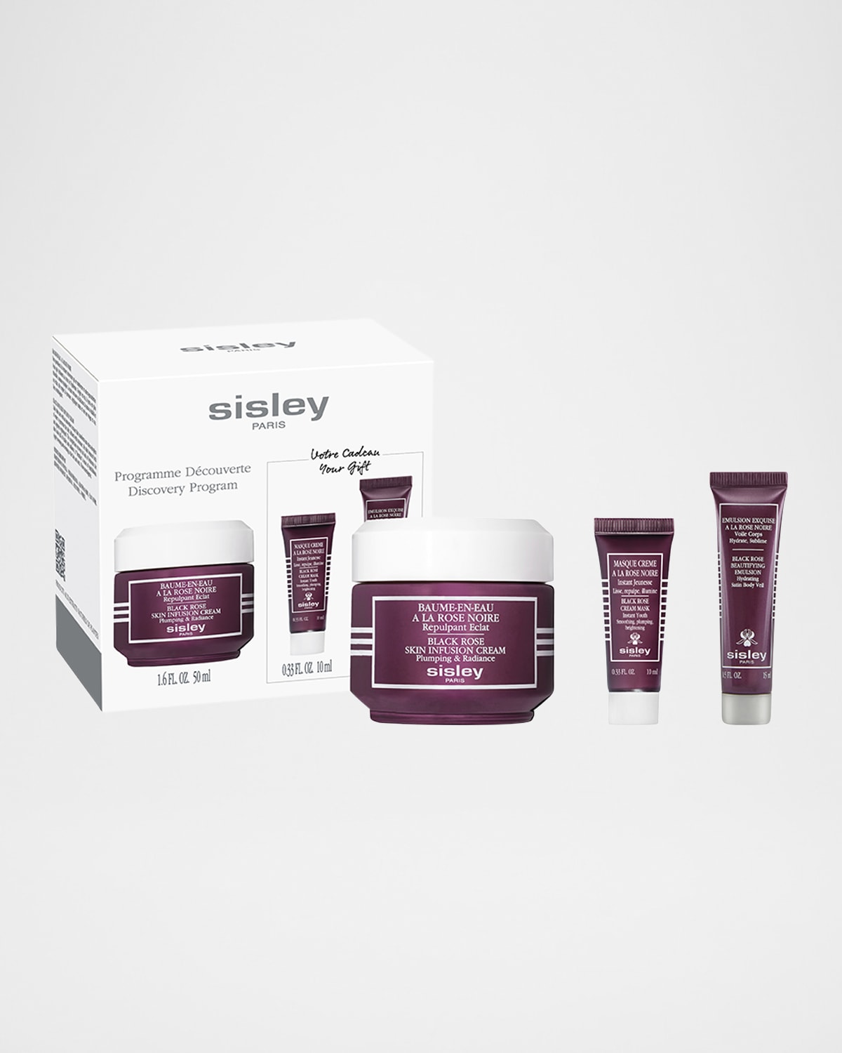 Sisley-Paris Black Rose Skin Infusion Cream Discovery Set