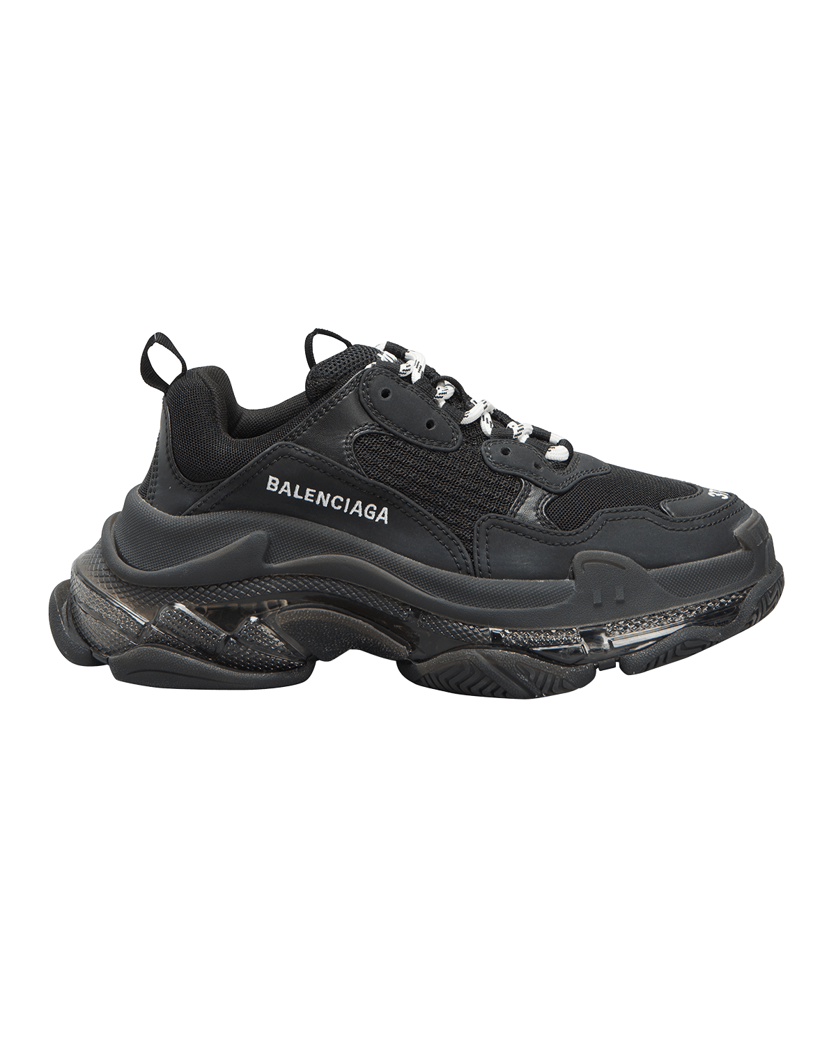 Balenciaga Triple S Clear-Sole Sneakers