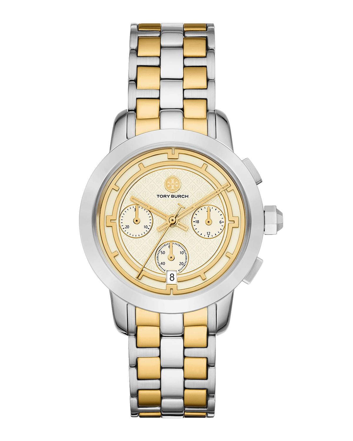 Tory Burch The Tory Chronograph Watch - Two-Tone Stainless Steel