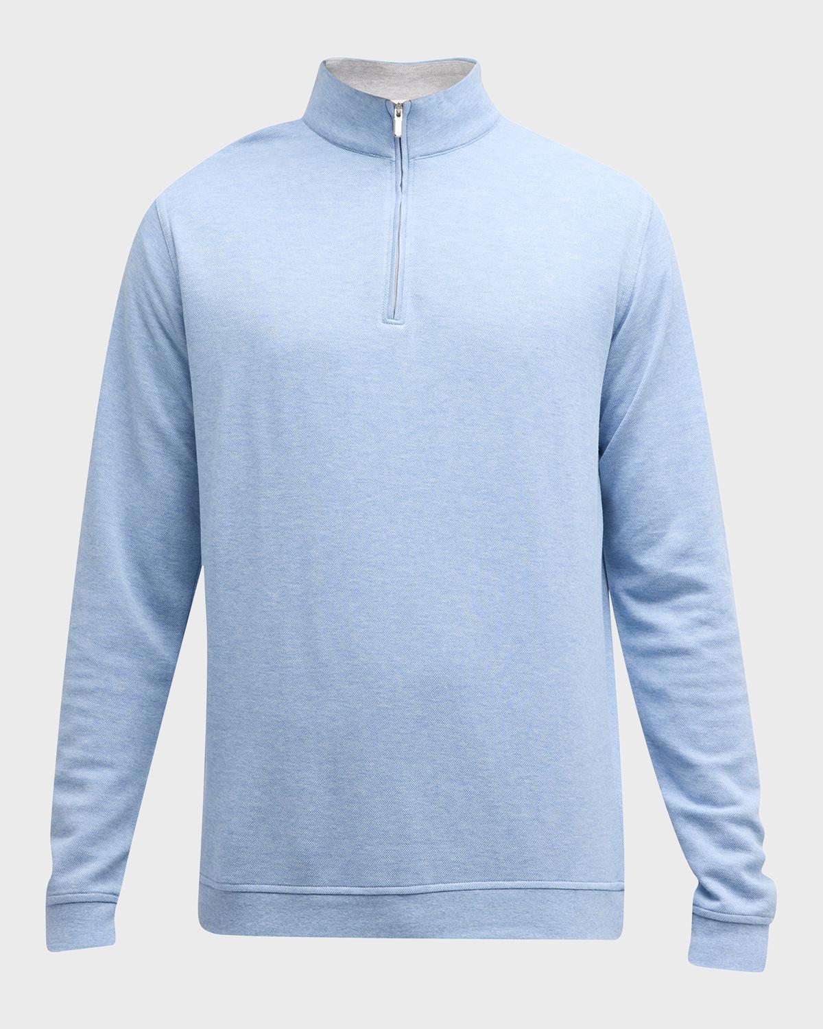 Peter Millar Men's Crown Comfort Quarter-Zip Sweater