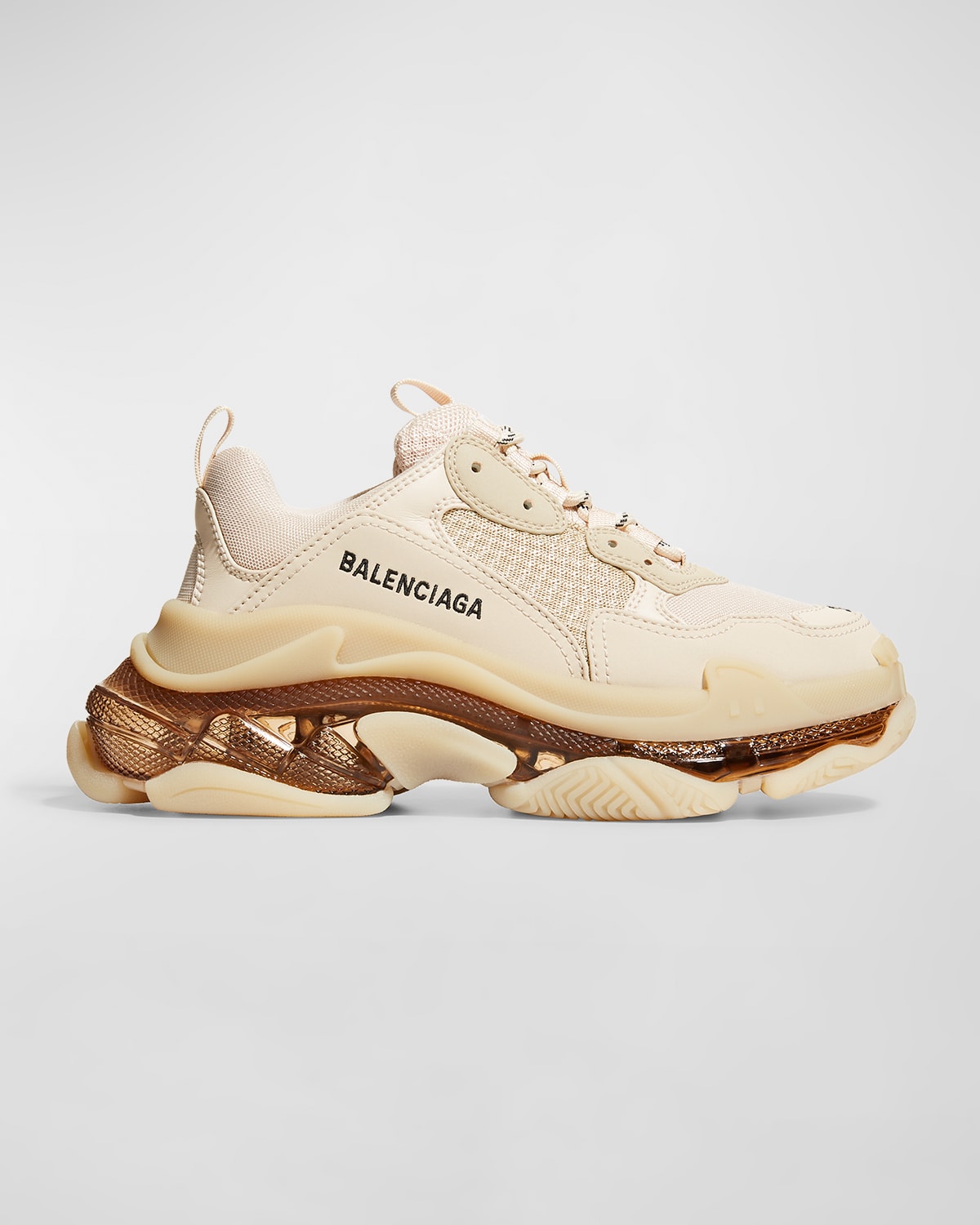 Balenciaga Triple S Clear Sole Sneakers
