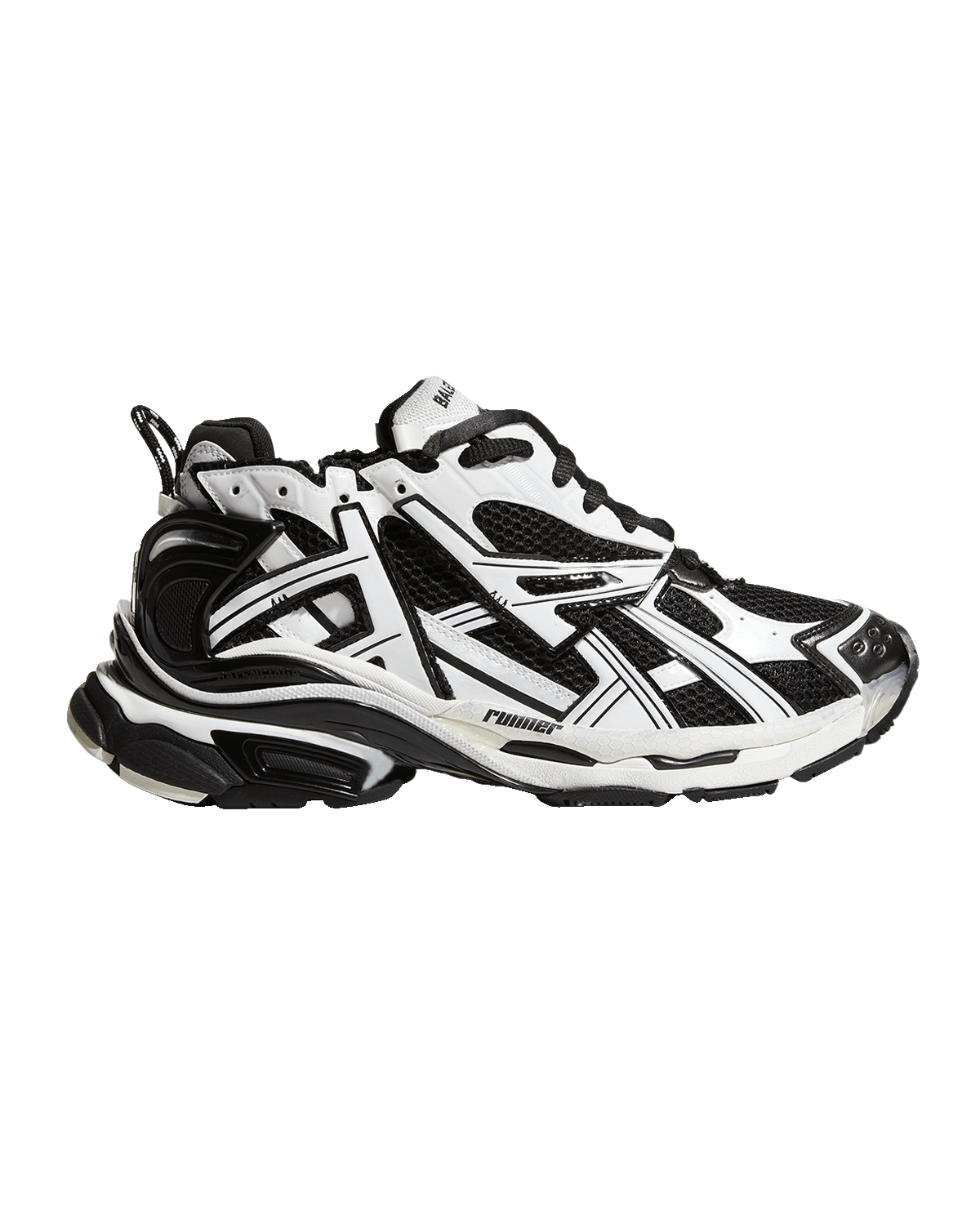 Balenciaga Men's Multicolor Mesh Runner Sneakers Neiman Marcus