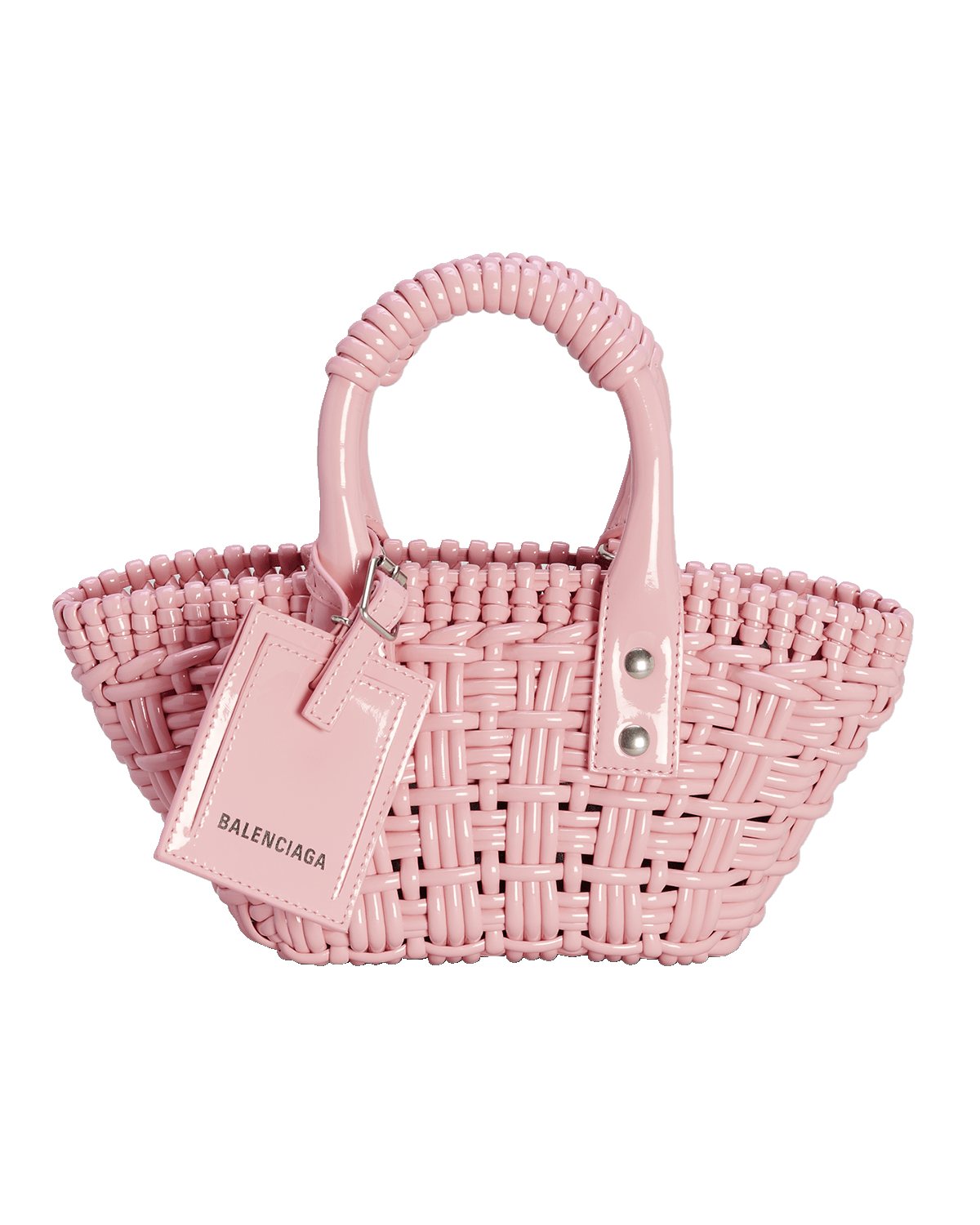 Balenciaga Bistro XXS Basket Bag with Strap