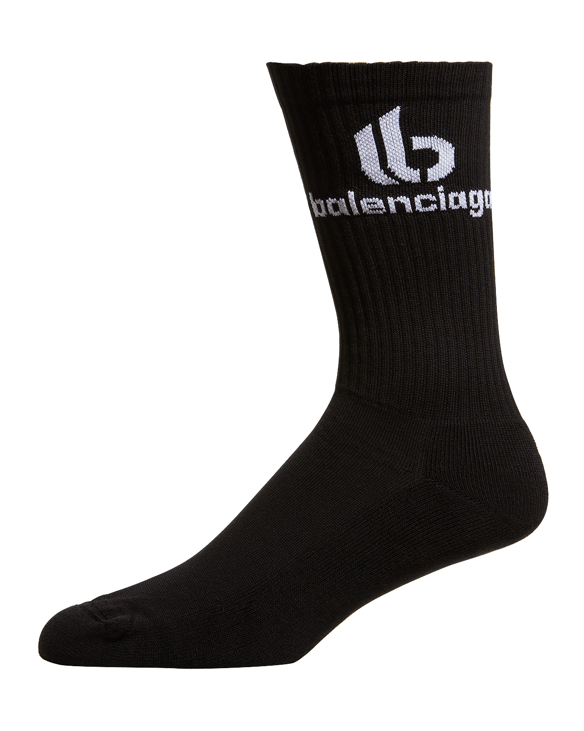 Balenciaga Men's Double B Logo Socks