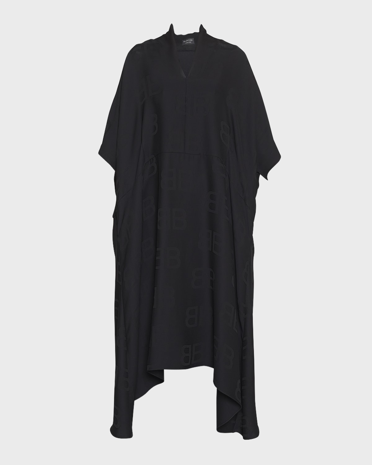 Balenciaga All Over BB Logo Oversized Dress