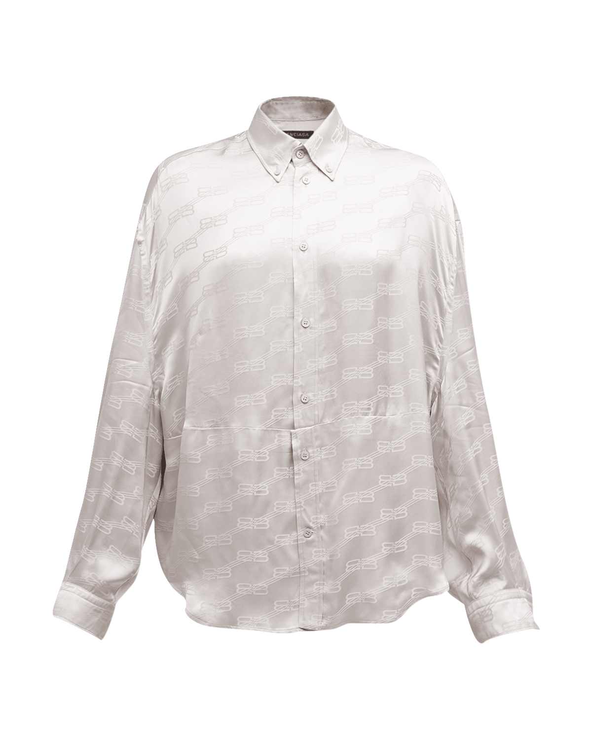 Max Mara Aiello Button-Front Silk Shirt | Neiman Marcus