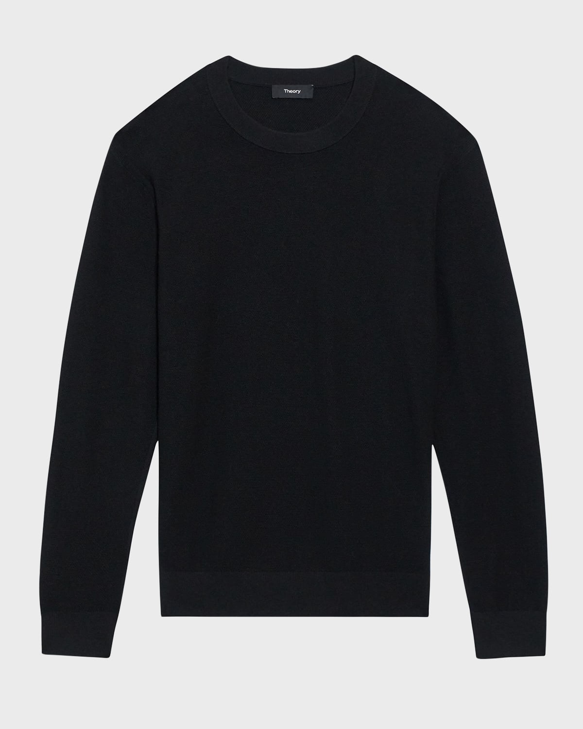 Theory Men's Riland Crew in Fine Bilen