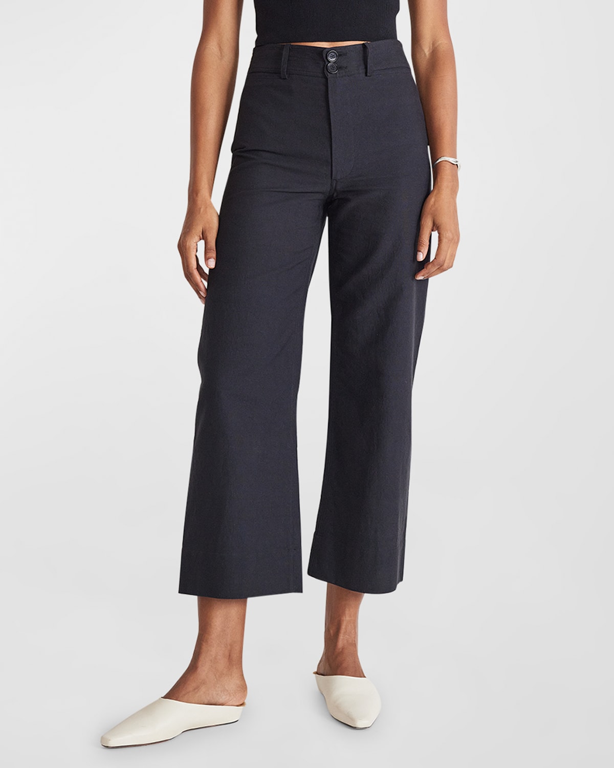 Apiece Apart Cotton Canvas Merida Pants