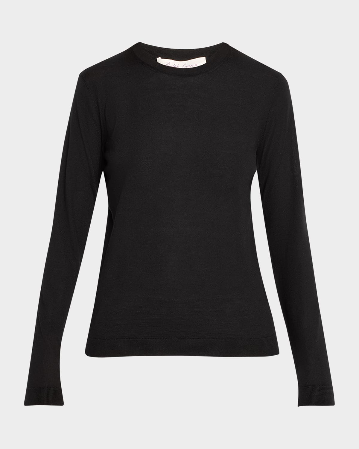 Ralph Lauren Collection Cashmere Jersey Knit Crewneck