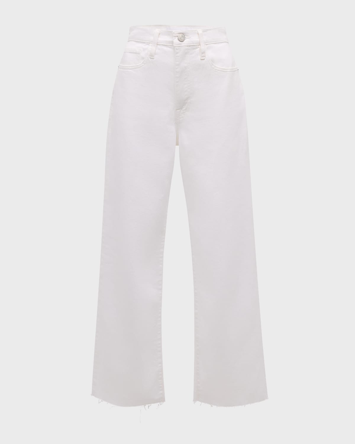 FRAME Le Jane Crop Raw After Jeans