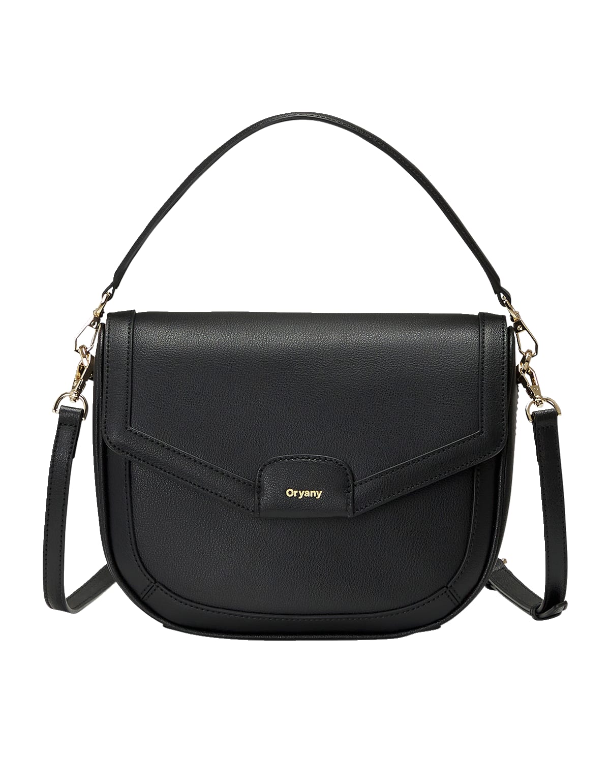 Oryany Bahia Flap Leather Crossbody Bag
