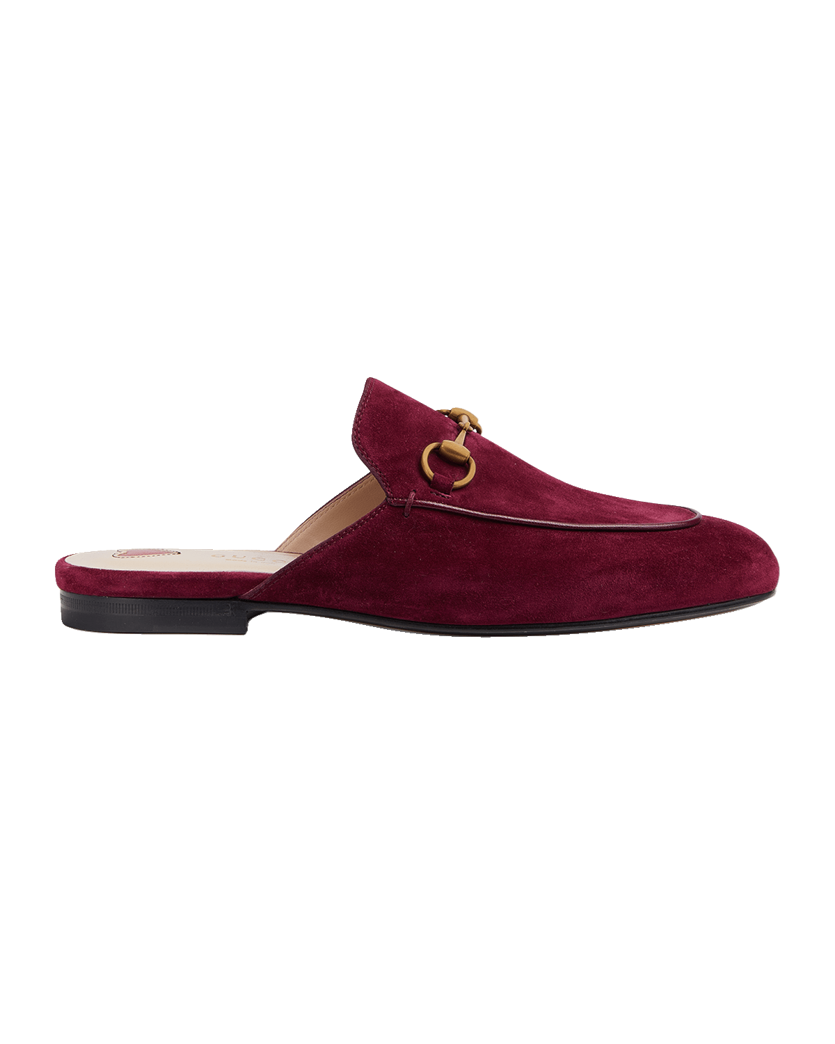 Gucci Princetown Suede Loafer Mules