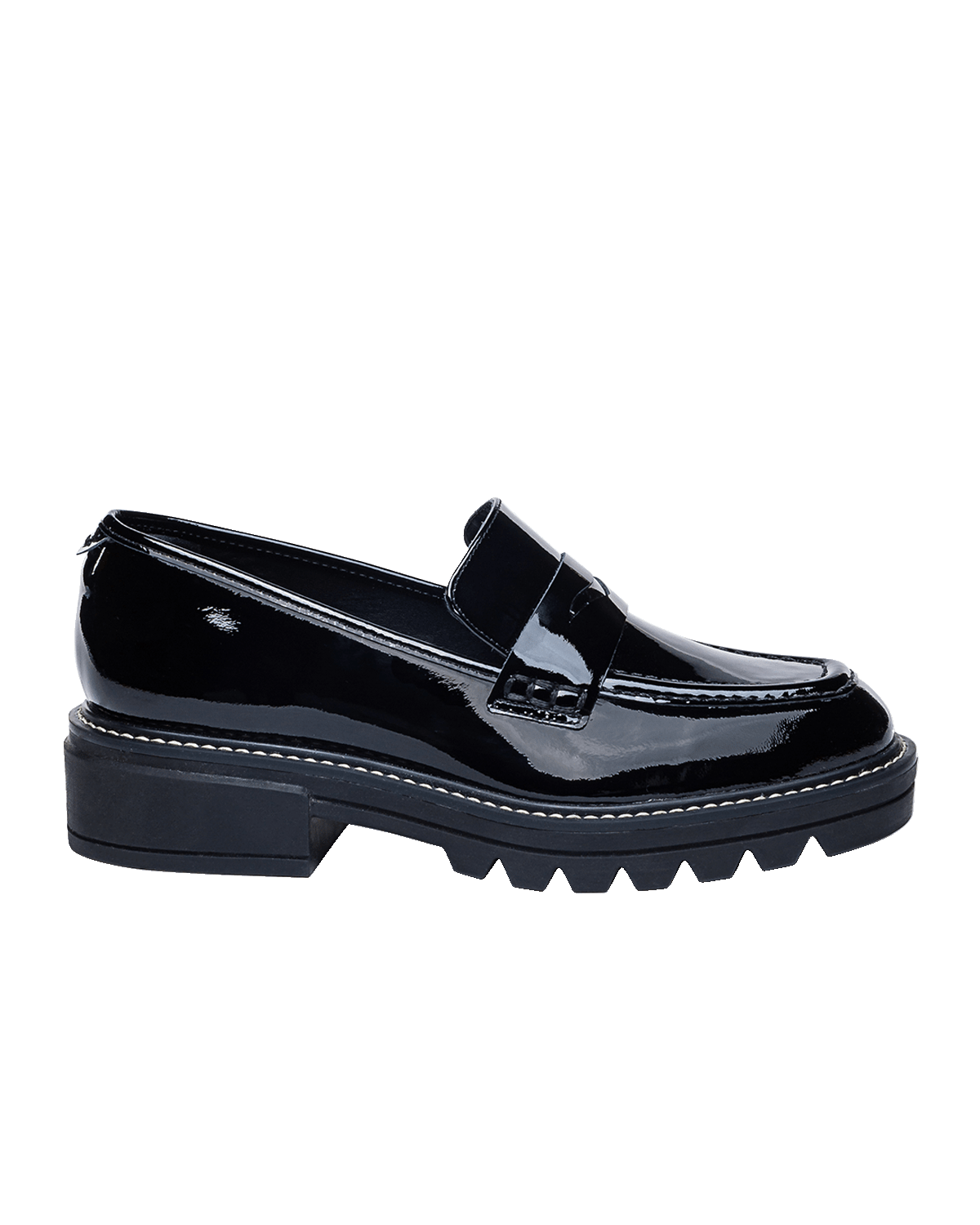 Bernardo Chandler Patent Leather Penny Loafers