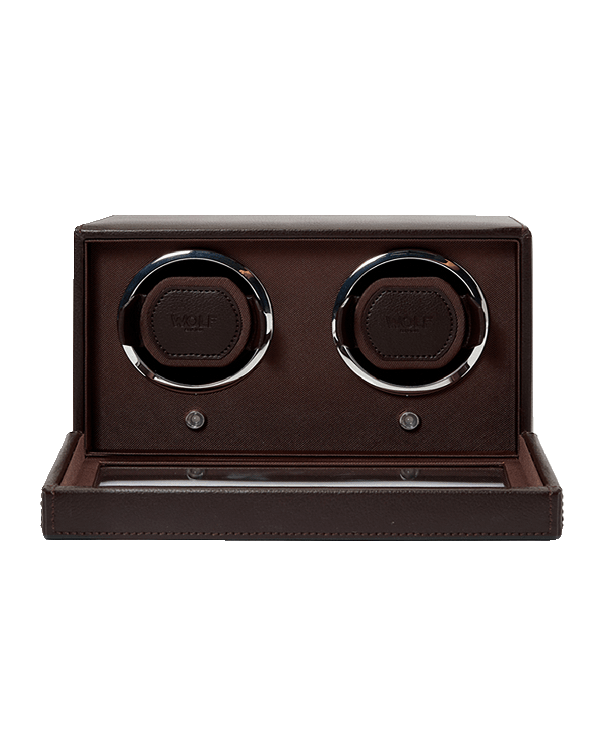 WOLF Cub Double Watch Winder with Cover