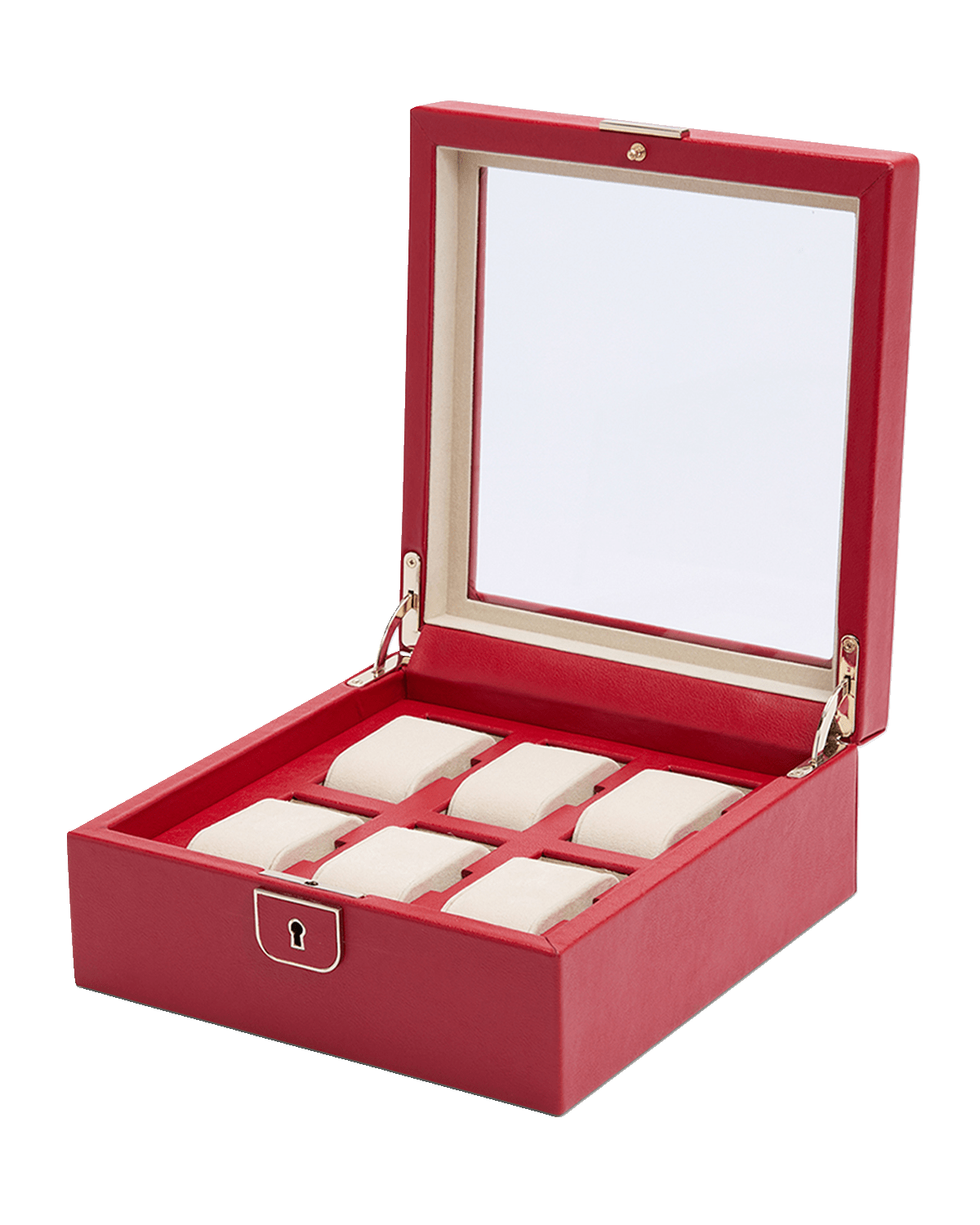 WOLF Palermo 6-Piece Watch Box