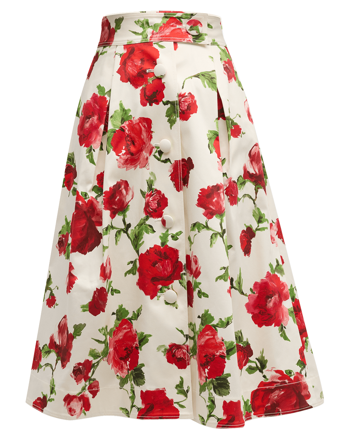 Printed Garden Tank Top and Tiered Skirt | Neiman Marcus