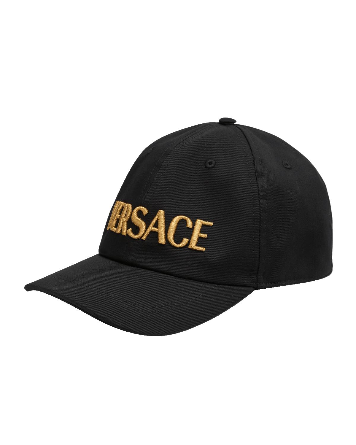 Versace Men's Embroidered Logo Baseball Cap