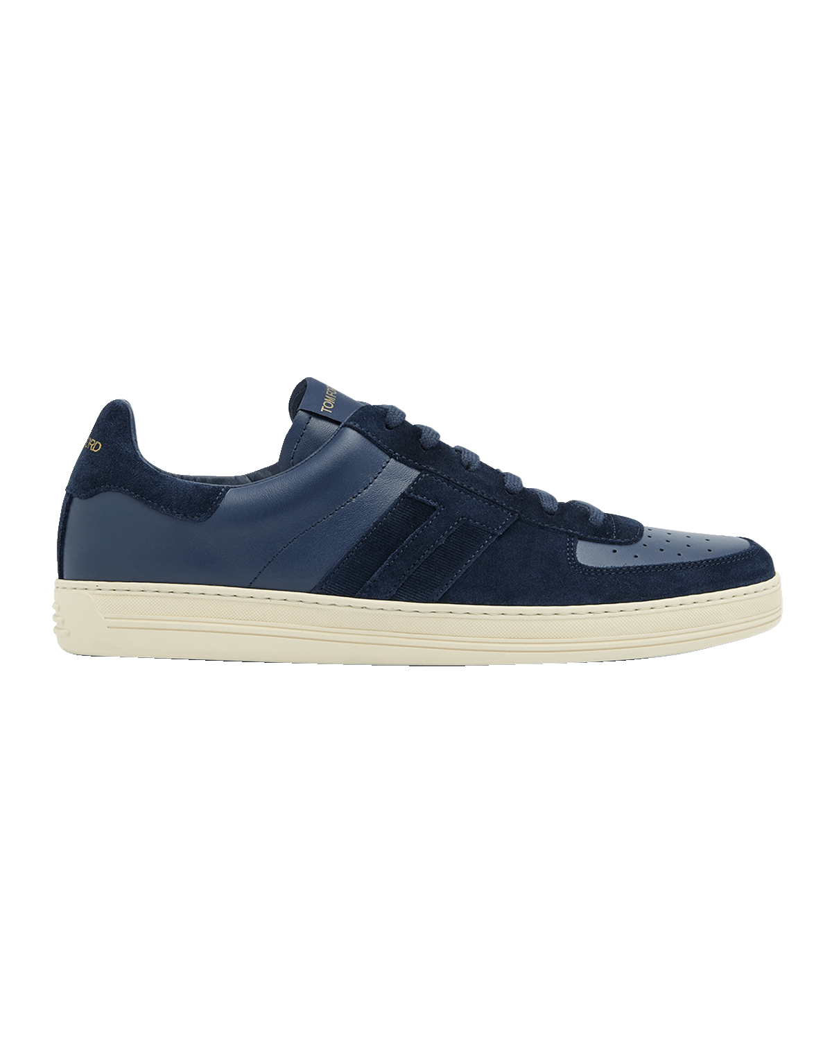 Vince Men's Edric Vintage Leather and Suede Sneakers | Neiman Marcus