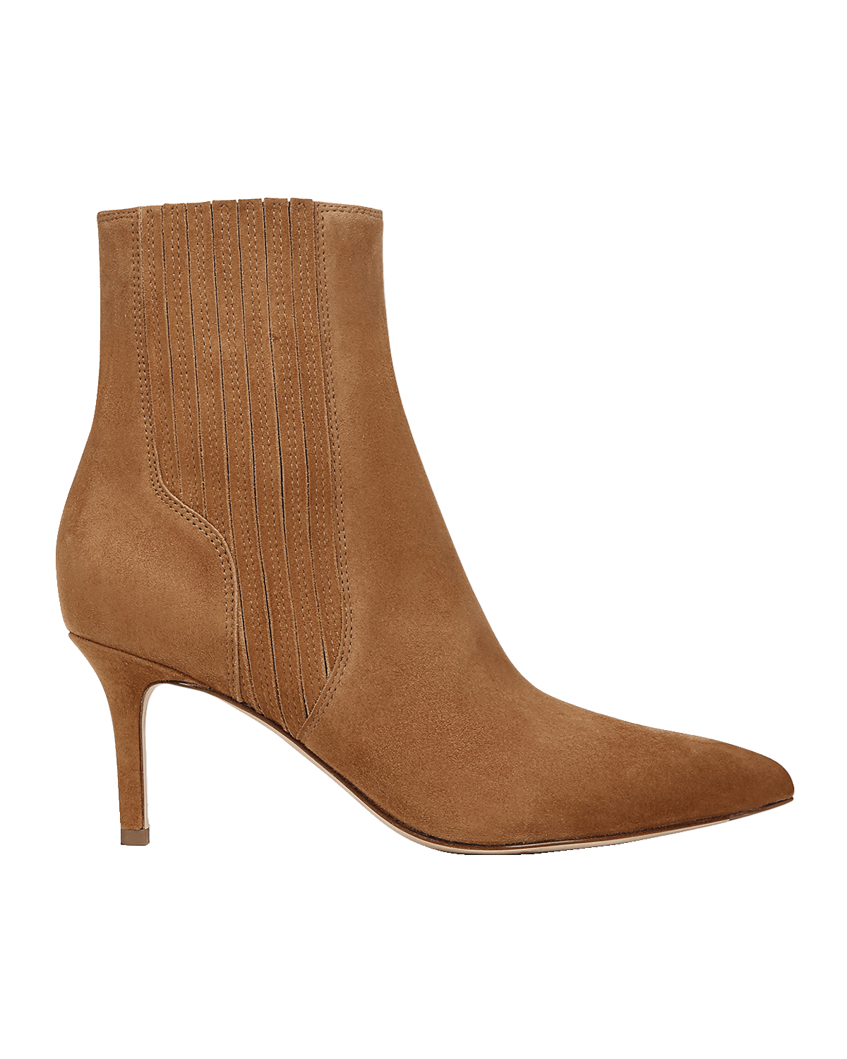 Veronica Beard Lisa Suede Stiletto Chelsea Booties