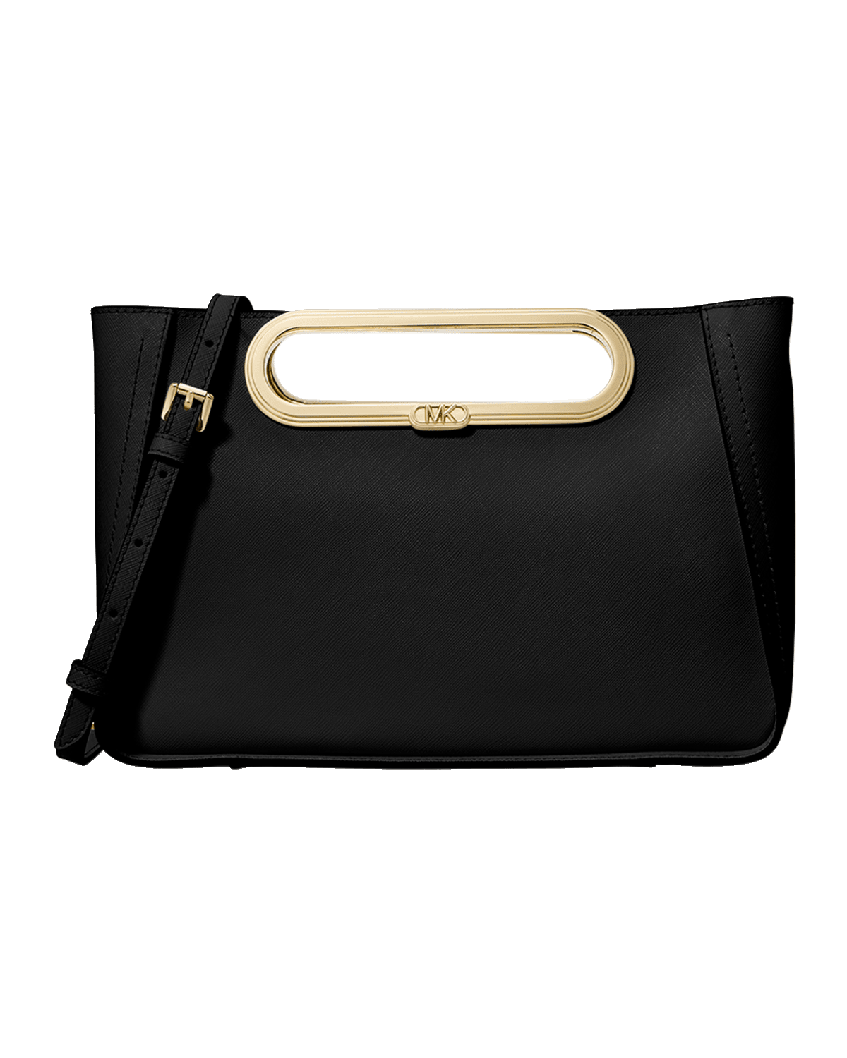 MICHAEL Michael Kors Chelsea Large Leather Convertible Clutch