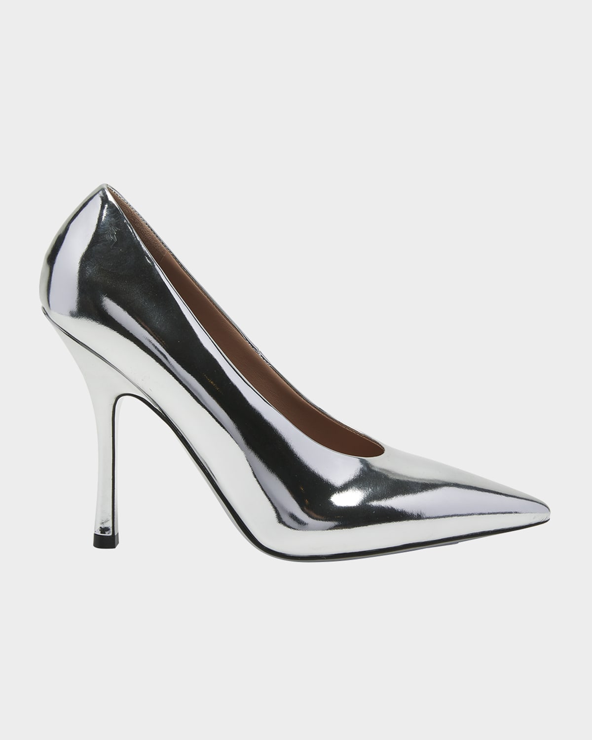 Valentino Garavani Metallic Leather Stiletto Pumps
