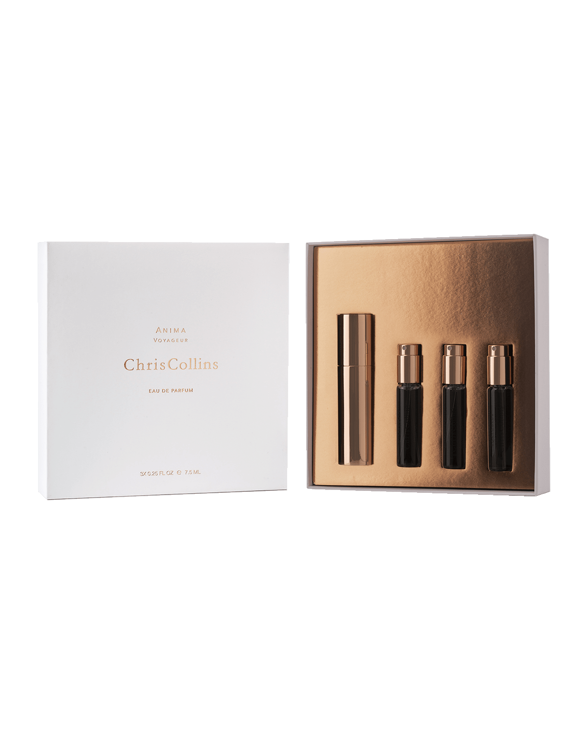 World of Chris Collins Anima Voyageur Fragrance Set, 3 x 0.25 oz.