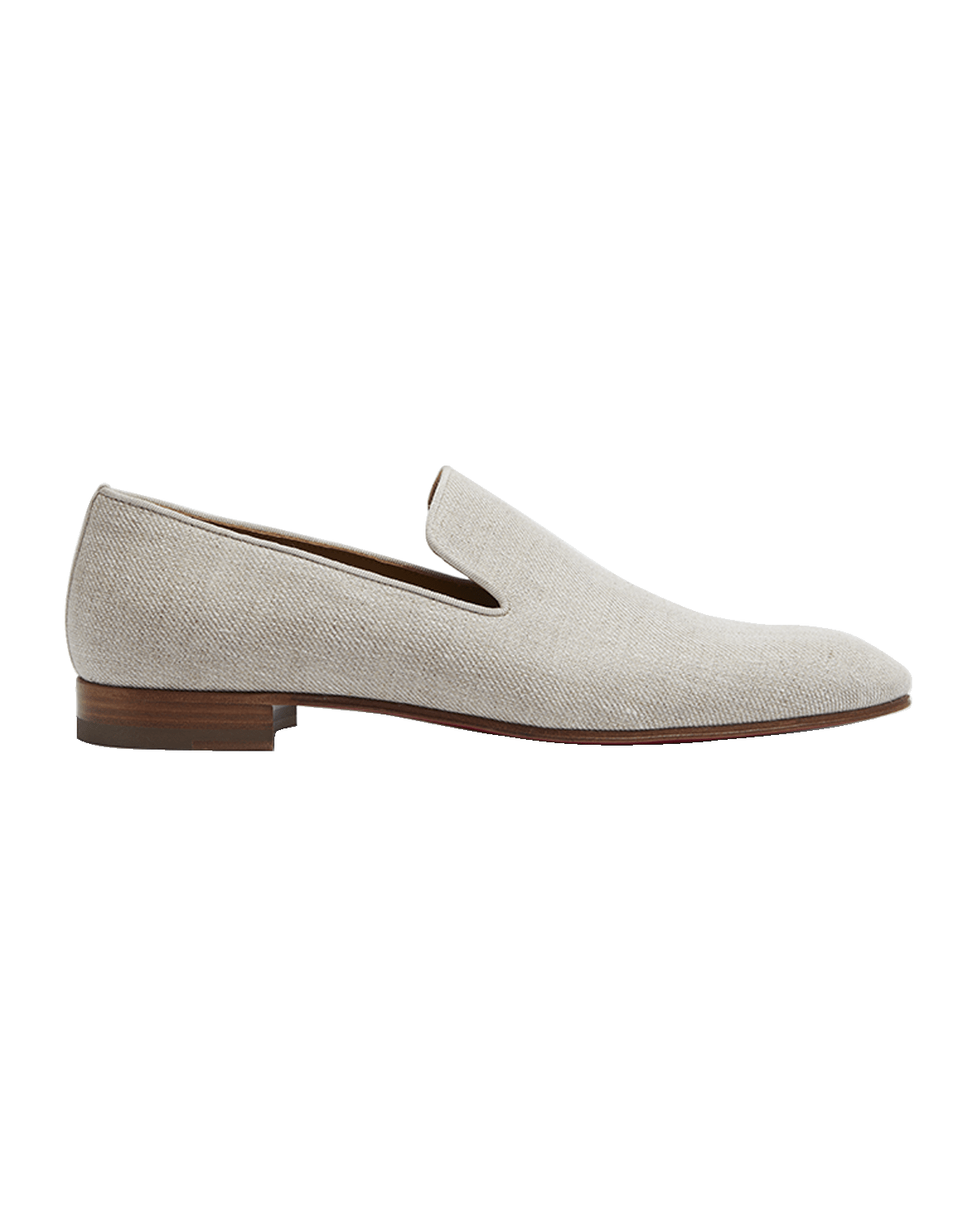 Christian Louboutin Men's Dandelion Linen Loafers
