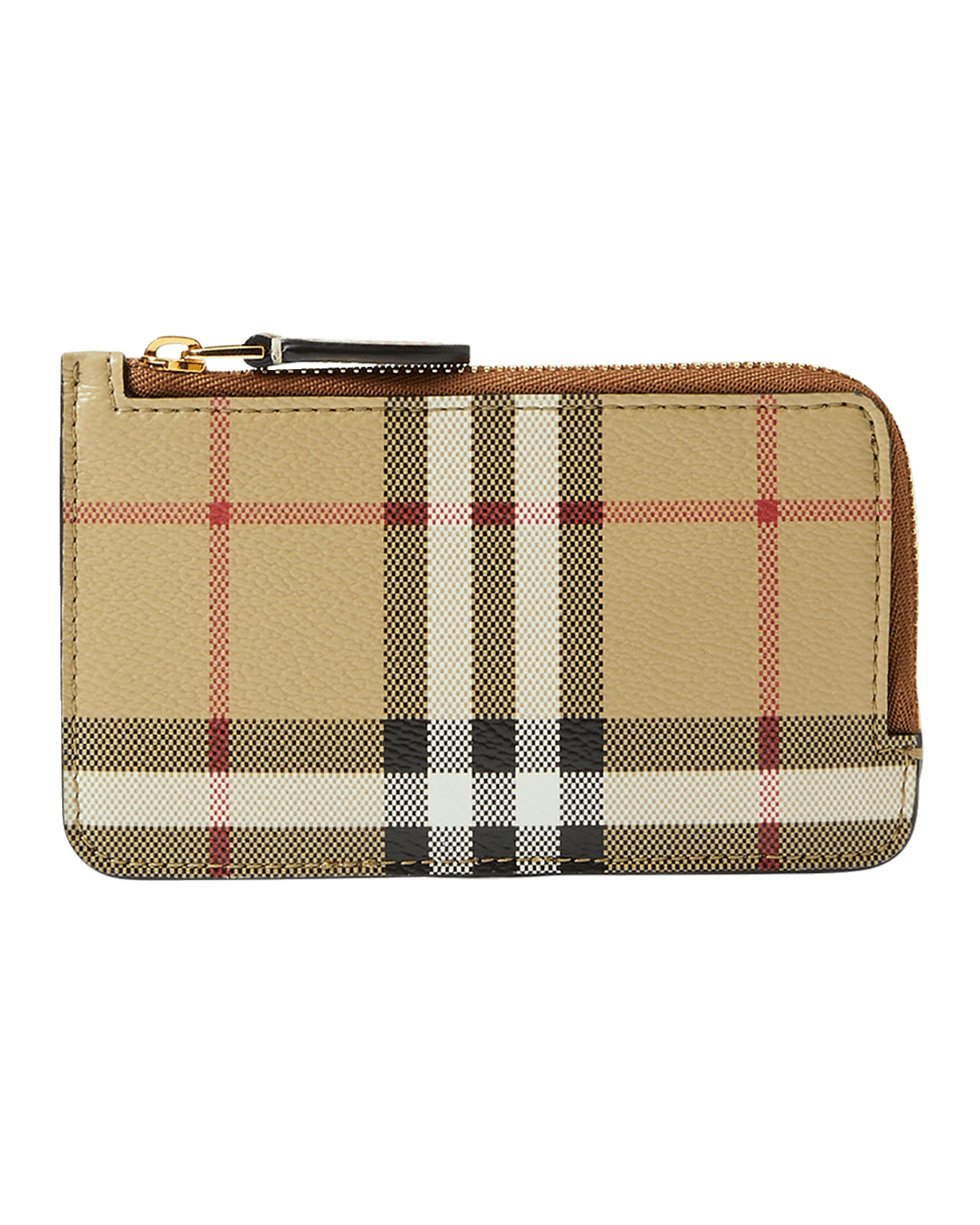 Burberry Somerset Check Zip Wallet