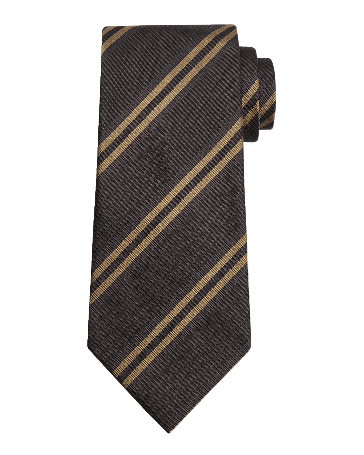 TOM FORD Men's Stripe Silk Tie