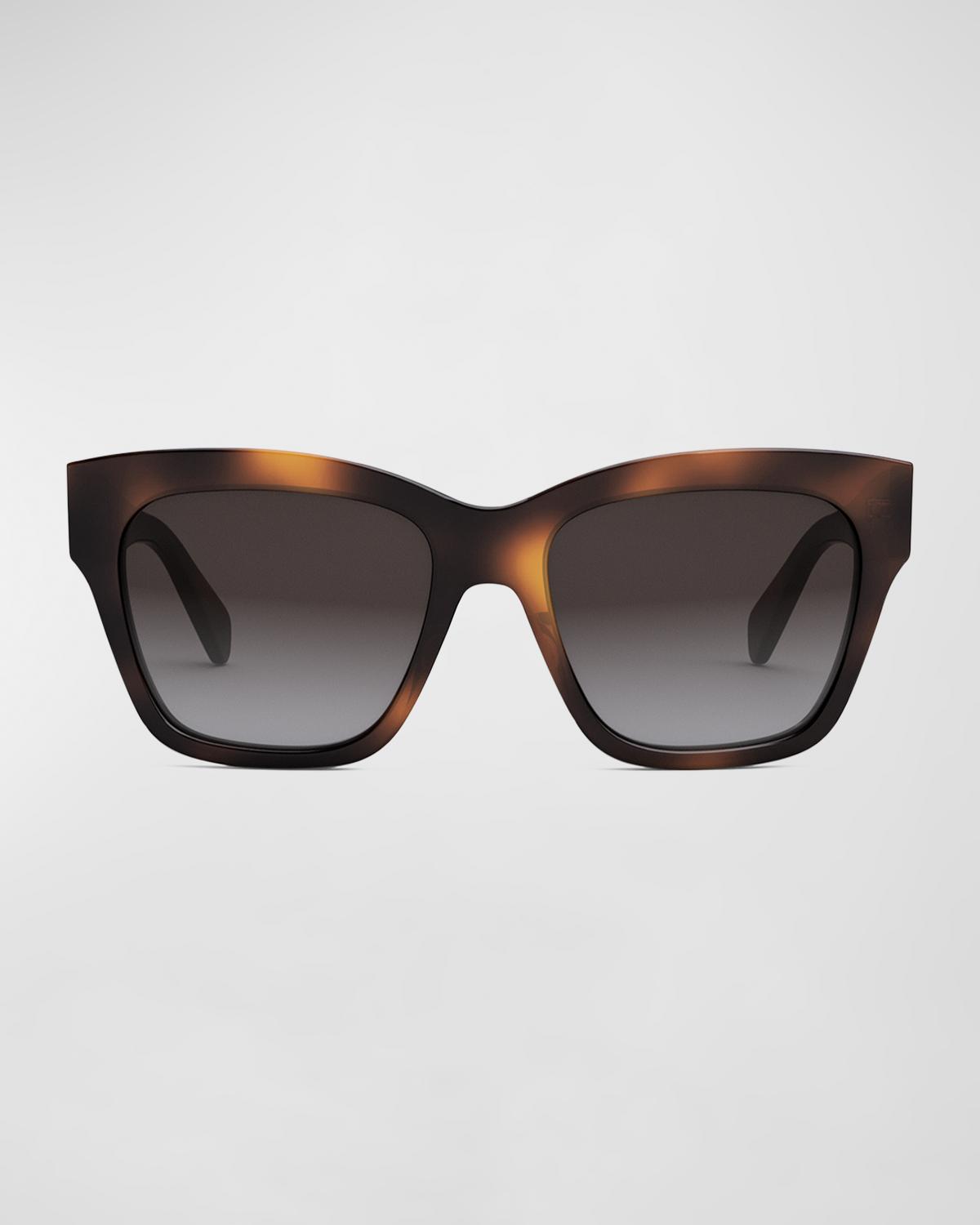 CELINE Triomphe Square Acetate Sunglasses