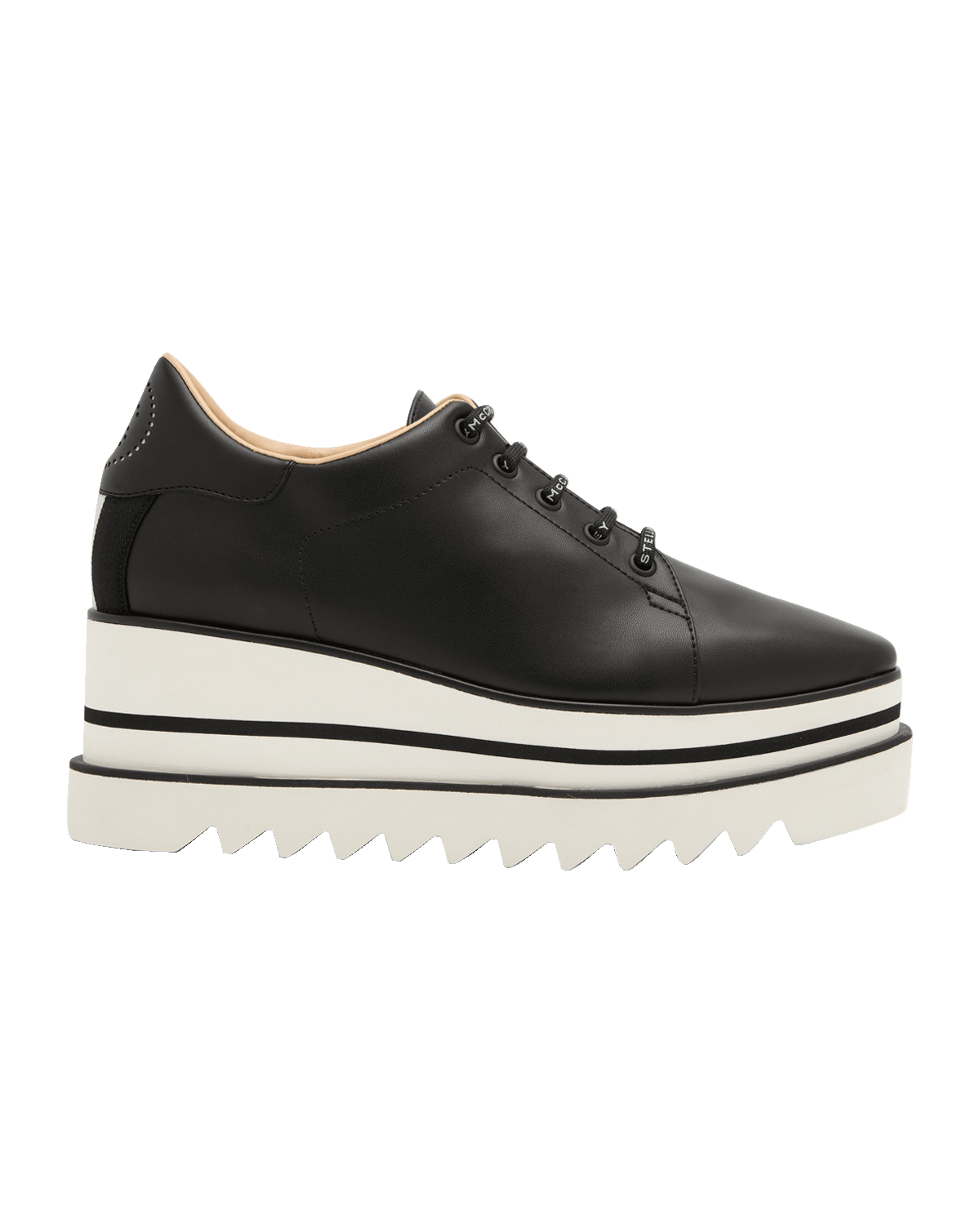 Stella McCartney Sneakelyse Vegan Logo Platform Loafers