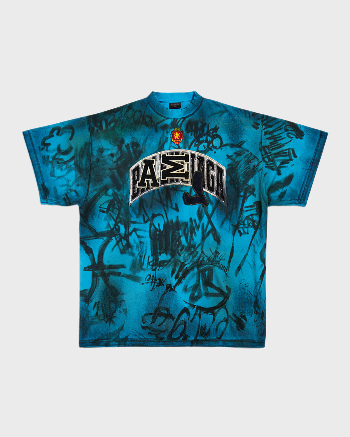 Balenciaga Men's Skater T Shirt Oversized