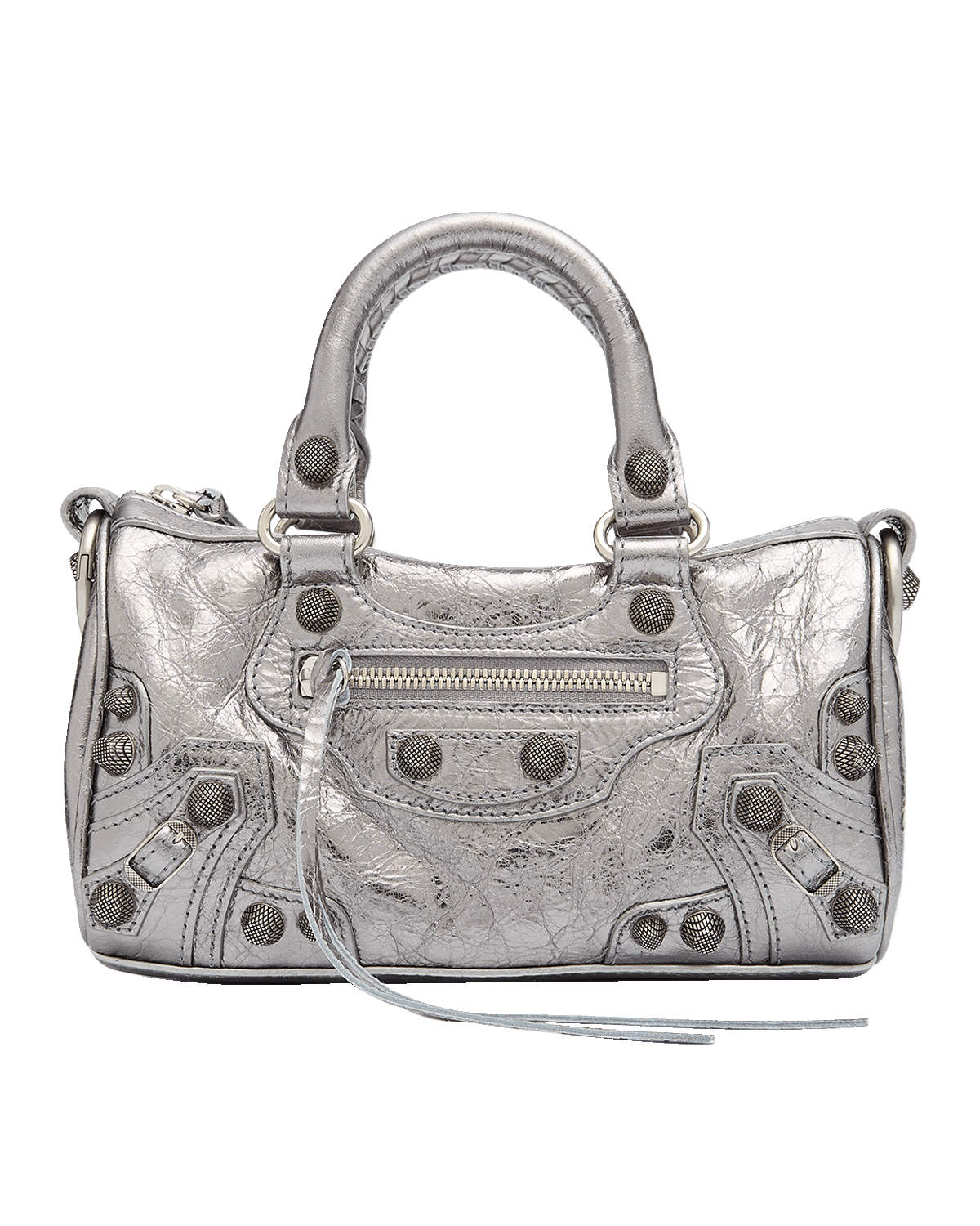 Balenciaga Le Cagole Mini Duffle Bag Metallized