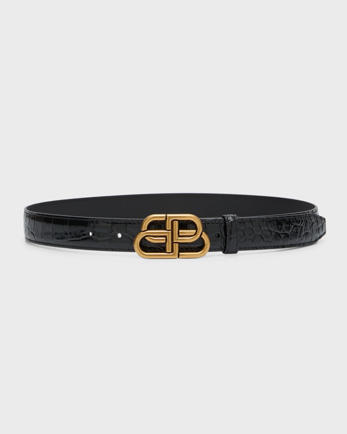 Balenciaga BB Thin Belt