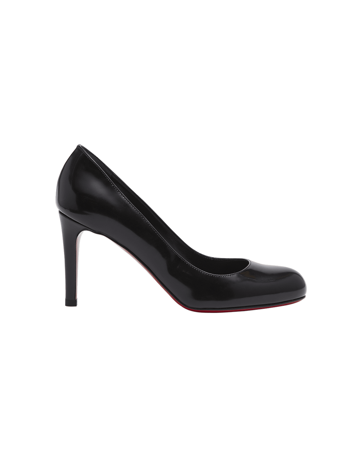 Christian Louboutin Pumppie Abrasivato Red Sole Calfskin Leather Pumps