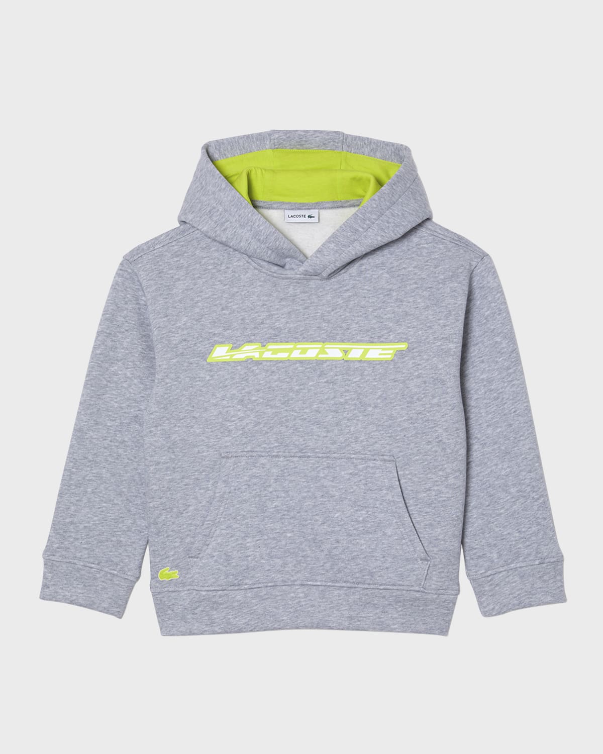 Lacoste Boy's Contrast Logo-Print Hoodie, Size 2-8