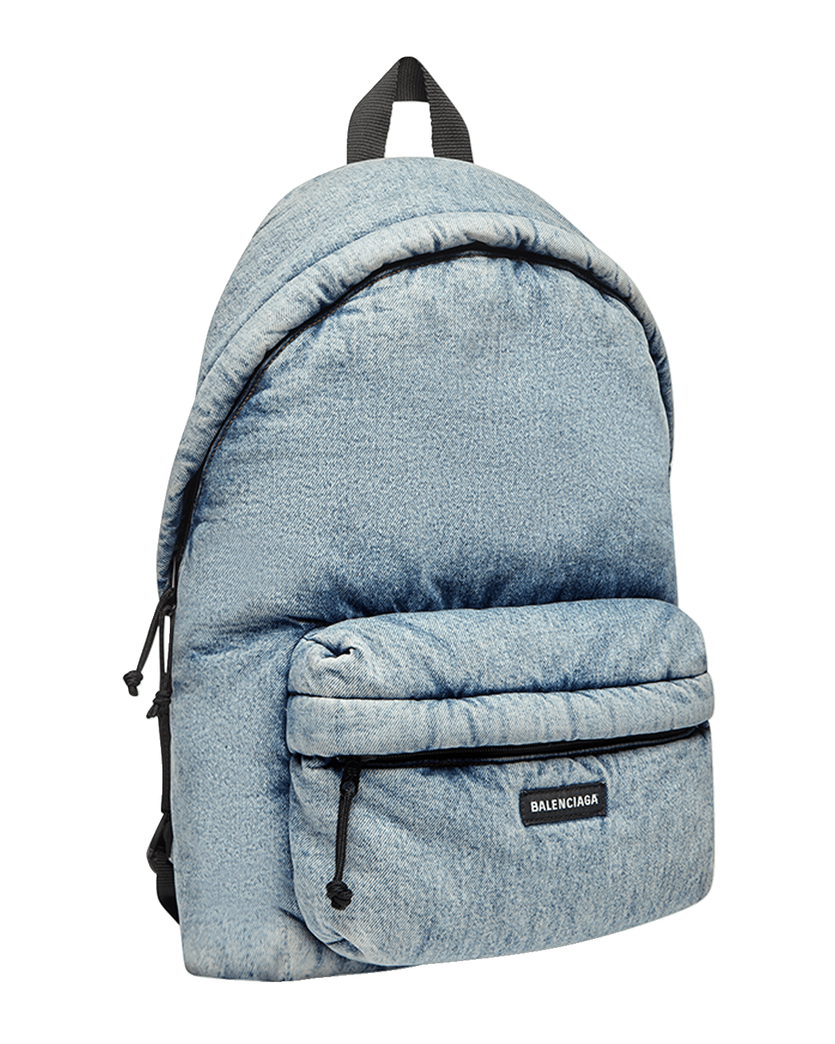 Balenciaga Men's Explorer Backpack In Denim