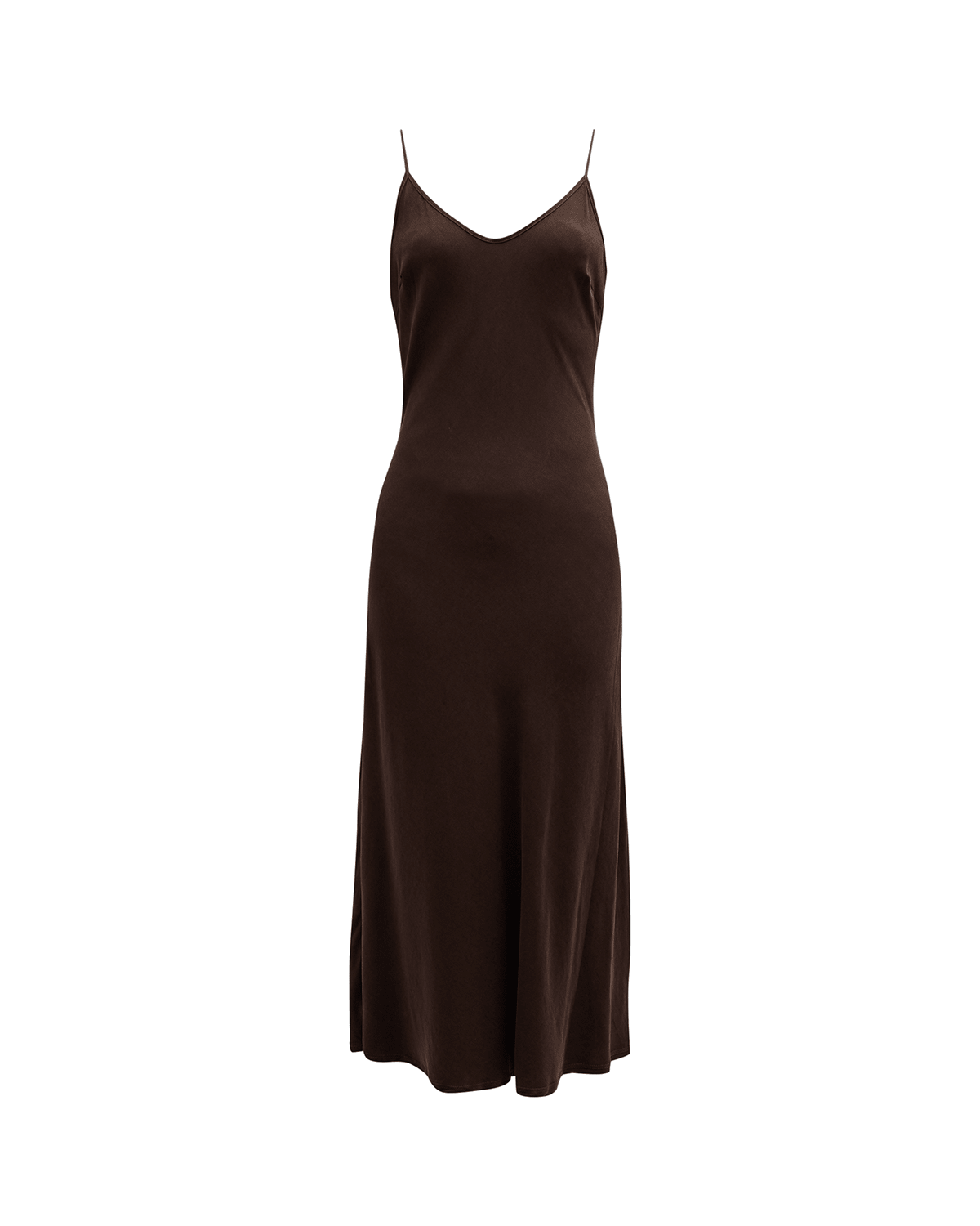 ANEMOS The Harlow Bias-Cut Stretch Cupro Slip Dress